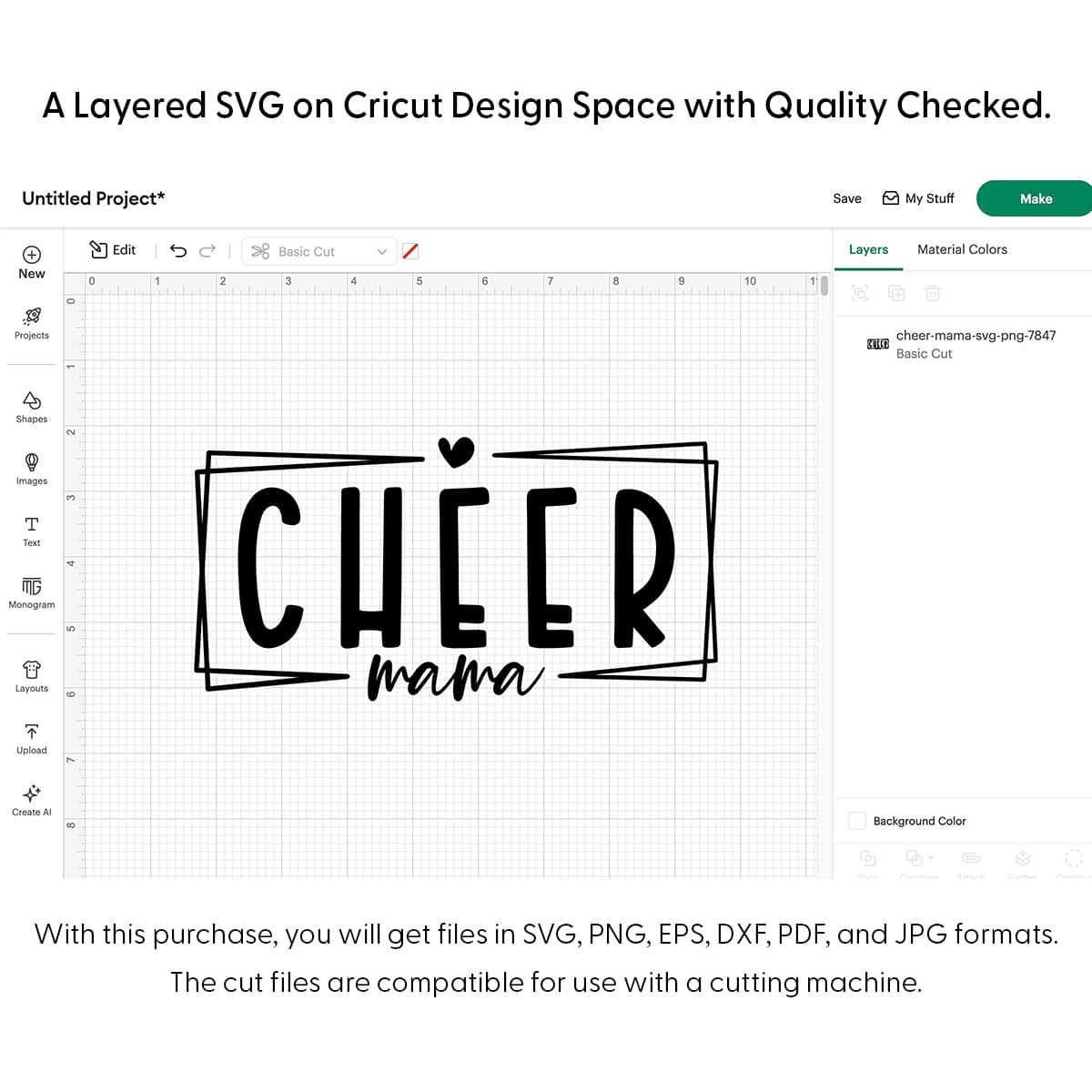 Cheer Mama Svg Png 7847 Cricut