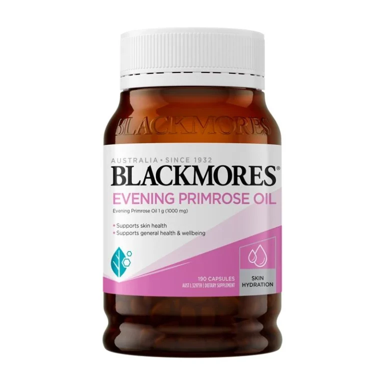 Blackmores 澳佳寶月見草油1000毫克190粒完整產品包裝正面