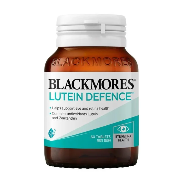 Blackmores澳佳寶Lutein Defence葉黃素護眼配方60片完整產品包裝正面