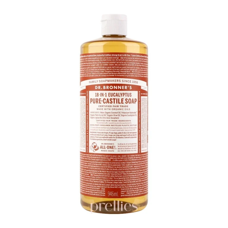 Dr. Bronner’s 尤加利 Pure-Castile 多用途皂液946ml完整包裝正面