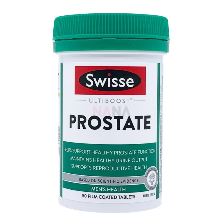Swisse Ultiboost 前列腺健康複方50片完整產品包裝正面