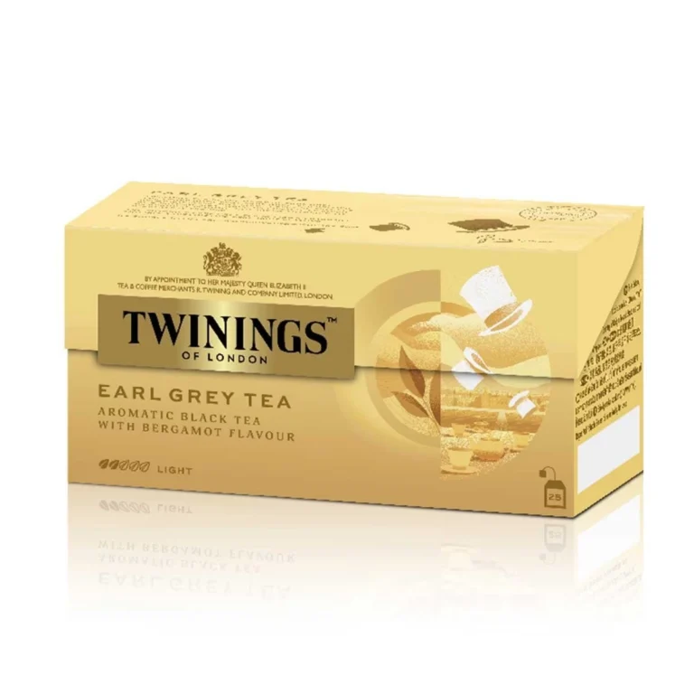 Twinings 唐寧伯爵紅茶 香港版25袋每袋2g共50g 完整盒裝正面
